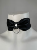 Bow choker - matte black